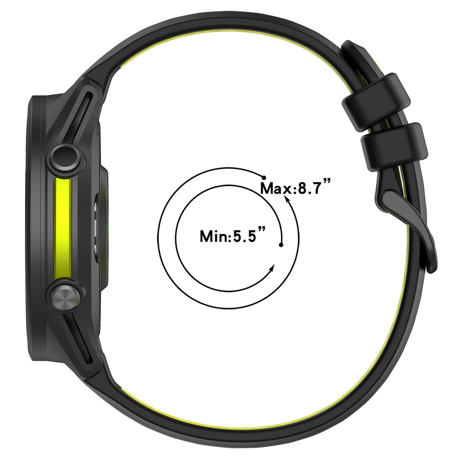 Garmin Uhrenarmband Silikon, Bicolor, Unisex - Bild 4