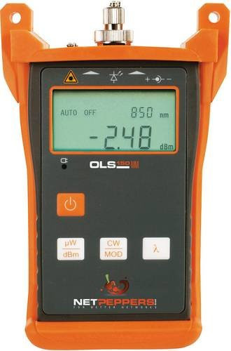 NetPeppers Glasfaserprüfgerät NP-FIBER150MM für Netzwerk und Telekommunikation in Orange - Bild 1