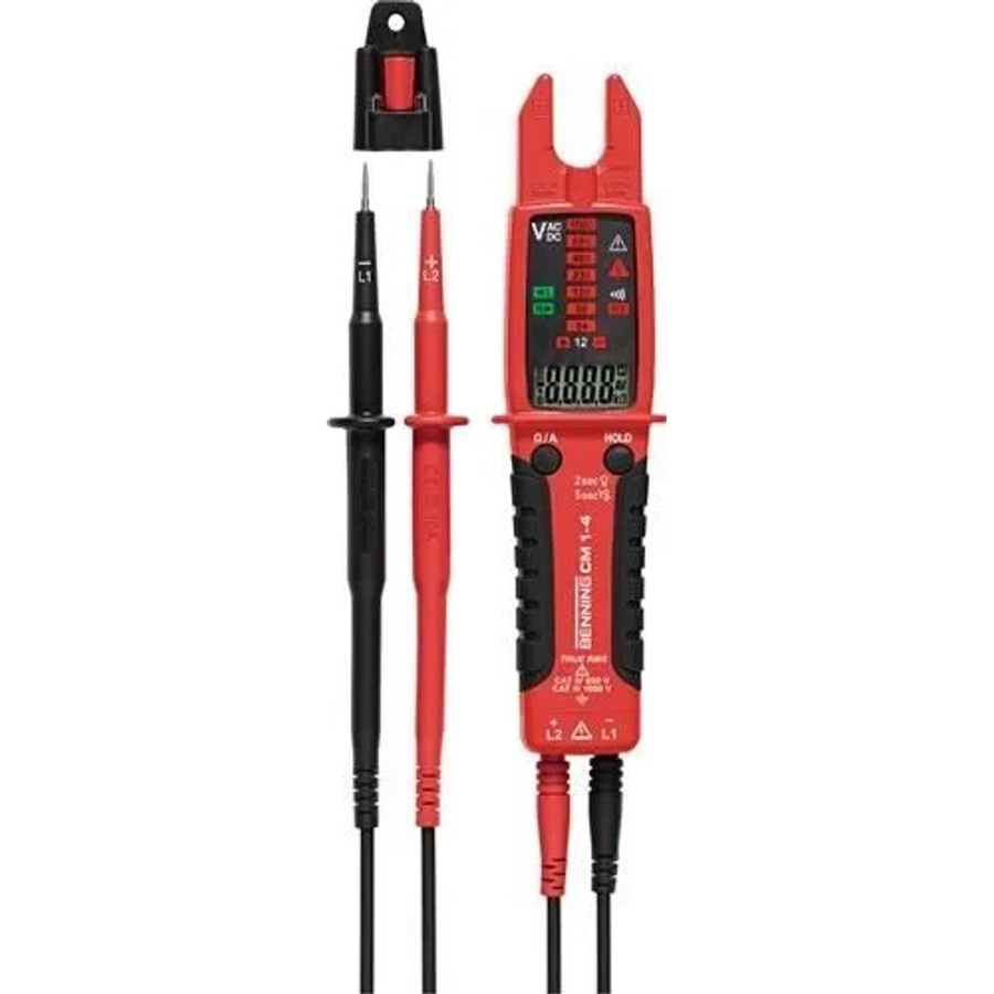 Benning Stromzangenmultimeter CM 1-4 in Rot - Bild 2