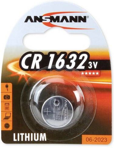 Ansmann Lithium Knopfzelle CR1632 3V Silber - Bild 2