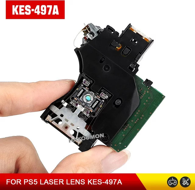 Pogopirate KES-497A KES-497 Laser-Ersatzlinse für PS5 PlayStation 5 Spielkonsole in Schwarz - Bild 1