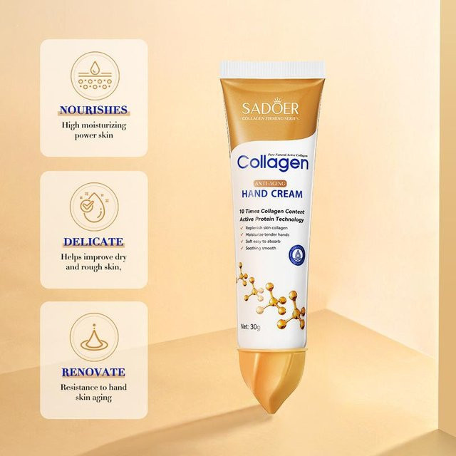 South Moon Handcreme mit Kollagen und Hyaluronsäure, 30g, Unisex - Bild 1