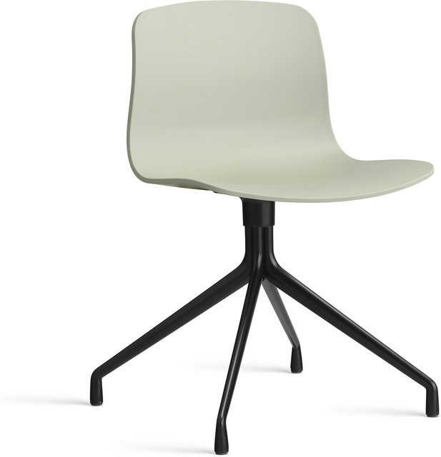 HAY About A Chair AAC 10 Drehstuhl aus Kunststoff in Grün - Bild 1