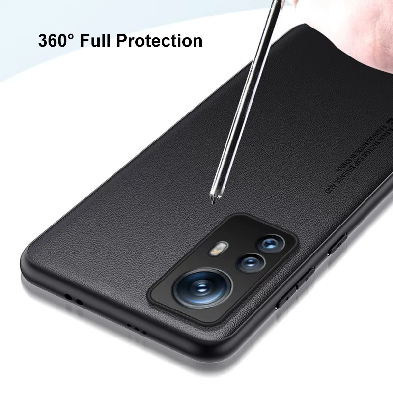 Luxus PU Leder Handyhülle für Xiaomi Mi 12, 12T Pro, 12X und 12 Lite 5G in Grün - Bild 2