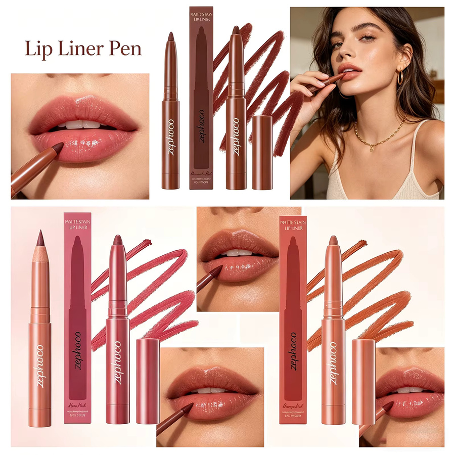 Zephoco 3D Matte Lip Liner, Unisex - Bild 2