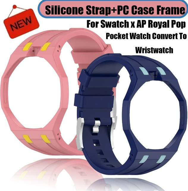 Swatch Modifikationskit Silikonarmband, PC-Gehäuse - Bild 1