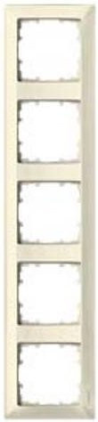Siemens DELTA line Rahmen 5-fach in Weiß, B/H: 36,4 x 8,0 cm, 5TG25850 - Bild 1