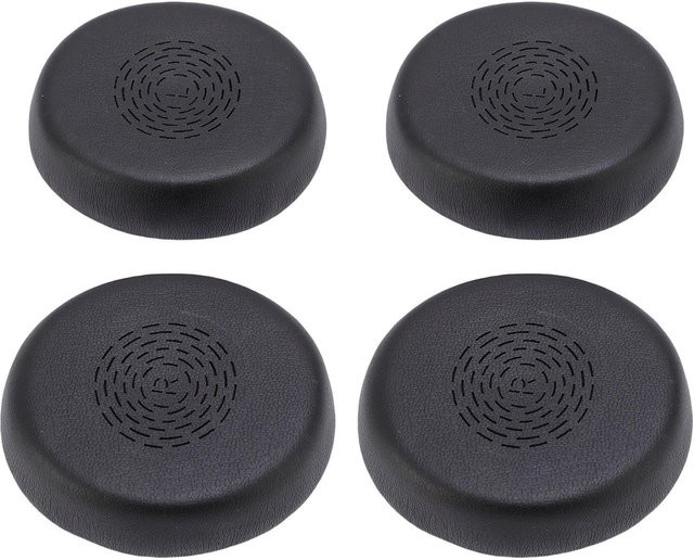 4 Stück Jabra Ersatz-Ohrpolster aus weichem Protein-Leder für Evolve2 50 55 in Schwarz - Bild 1