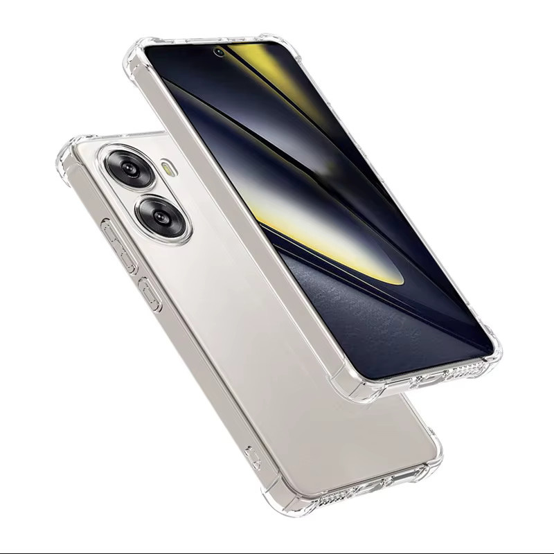 Stoßfeste transparente Silikon-Schutzhülle für Xiaomi Redmi Note 14 13 12 Pro Plus 4G 5G - Bild 2