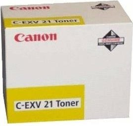 Canon C-EXV 21 Tonerpatrone Gelb für imageRUNNER C2880, C3380, iR C2880, C3380, iRC 2380, 3380, 3580 - Bild 1