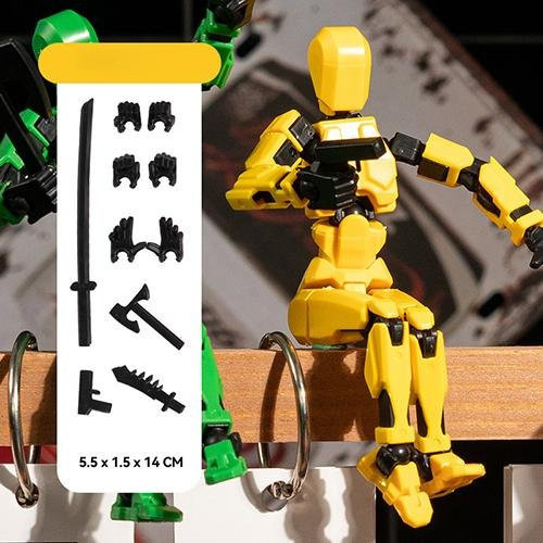 Linyi toy T13 Roboter, Gelb, ab 3 Jahren - Bild 1