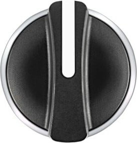 Schneider Electric Wahlschalter XB4BD21, 2-stufig rastend, Schwarz, Metall, IP66 - Bild 1
