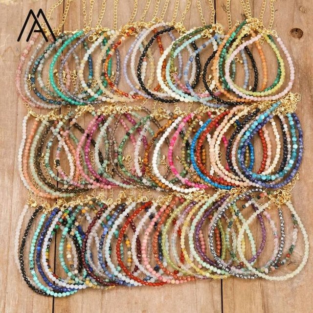 AMAZETSH Armband, Kristall, Edelstahl, Unisex - Bild 1