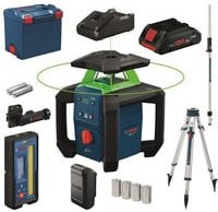 Bosch Rotationslaser GRL18V-4-34CVG mit ProCORE18V 4.0Ah Akku in L-BOXX - Bild 1