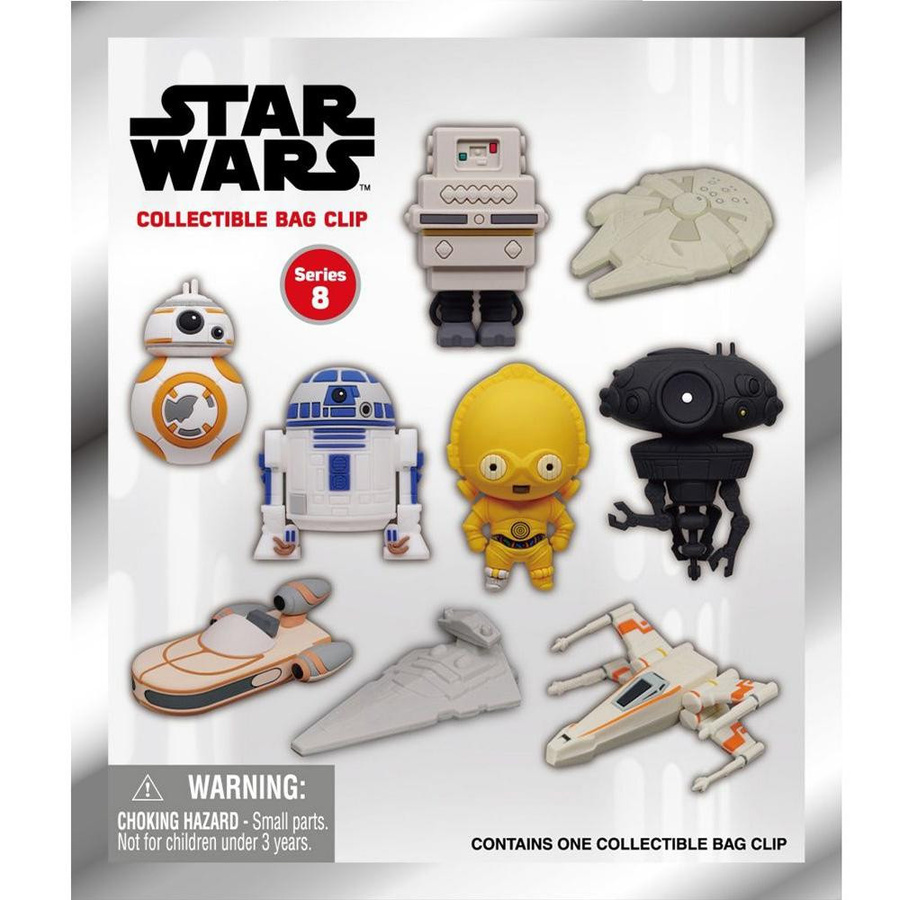 Yiran toy 1 Star Wars Blind Box 3D Figur Schlüsselanhänger R2-D2 C-3PO 1-teiliges Set - Bild 2