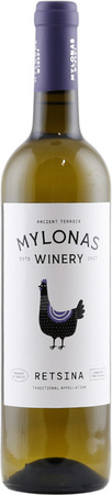 Mylonas Wines Retsina Kertea, trocken, Weißwein, 2025, 0,75 l