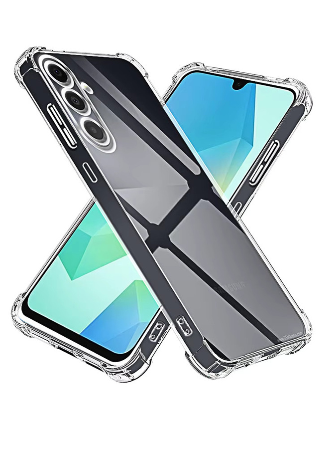 Stoßfeste transparente Silikonhülle für Samsung Galaxy A-Serie (A05, A05S, A15, A16, A17, A25, A26, A27, A35, A36, A37, A55, A56, A57) - Bild 4