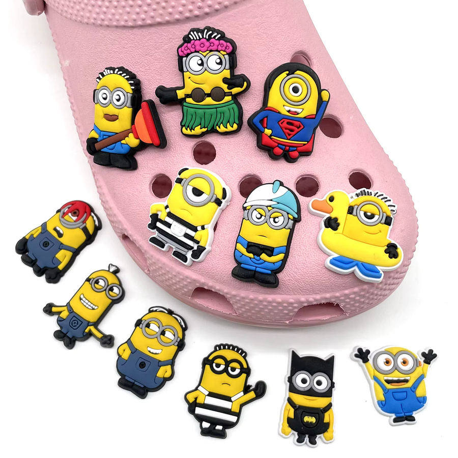 Potdemiel Schuhanhänger Minion Cartoon, Unisex - Bild 2