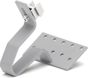Schletter Dachhaken Rapid2+Pro 45 HSL 101001-022 aus verzinktem Stahl in Grau - Bild 1