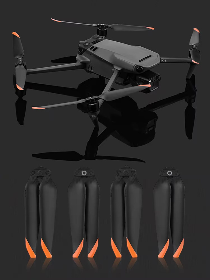 DJI 9453T Propeller Set in Schwarz für Mavic 3, Mavic 3 Classic und Mavic 3 Pro, 2 Paar Leichtgewichtige Ersatzschraubenflügel - Bild 4