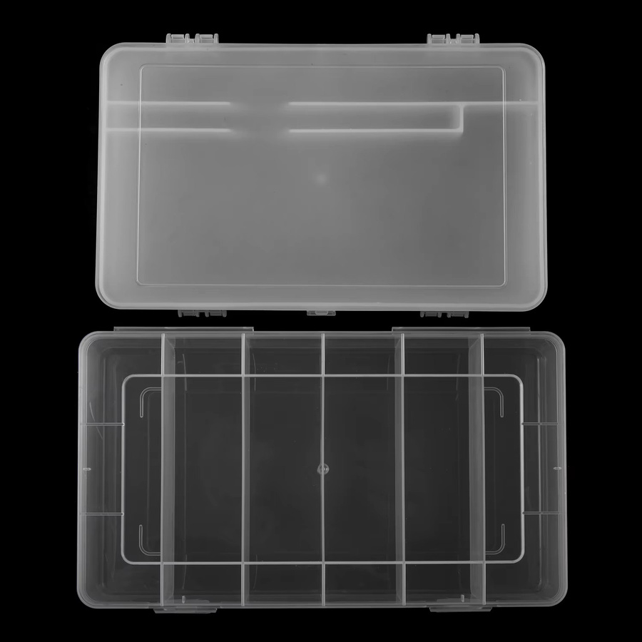LUSLUKING Aufbewahrungsbox für Nagelwerkzeuge, 2-Tier, PP - Bild 6