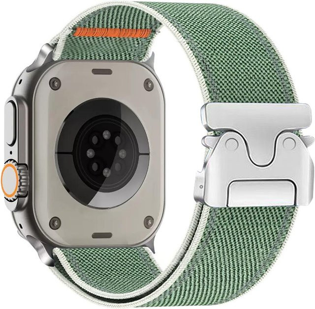 Uhrenarmband Nylon, Reflektierend, Grün, Unisex - Bild 1