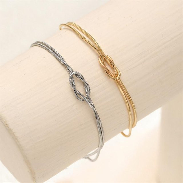 YULIN Armband Set, Liebesknoten, Zinklegierung, Unisex - Bild 1