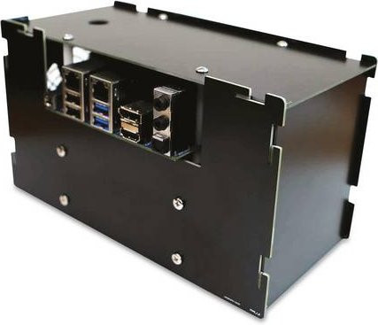 ODROID H3-CASE SBC-Gehäuse mit SATA-Unterstützung in Schwarz - Bild 1