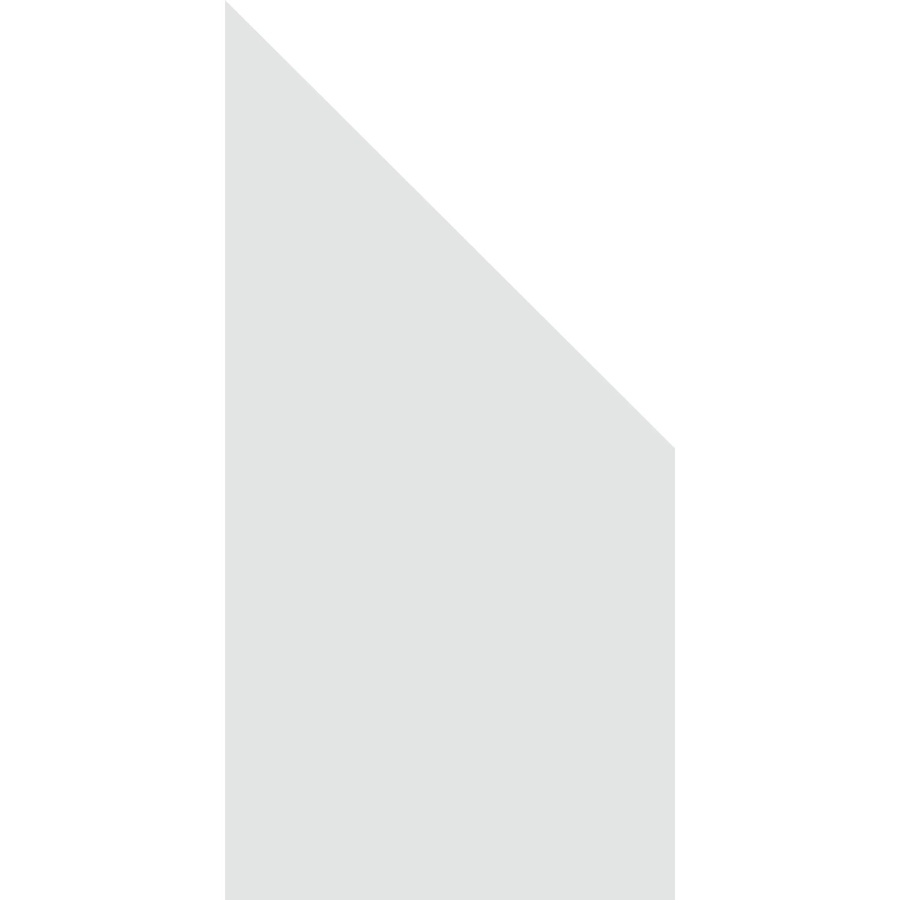Groja Sichtschutzzaun Ambiente Schräg Rechts aus Klarglas ESG, Breite: 90 cm, Höhe: 180 cm, Tiefe: 0,8 cm - Bild 1