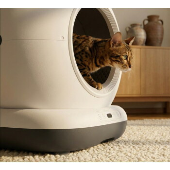 Zedar Selbstreinigende Katzentoilette K1200+ mit Kamera und App Steuerung, Weiß, XXL 82L inkl. Katzenklo-Matte und 3 Rollen Müllbeutel - Bild 3