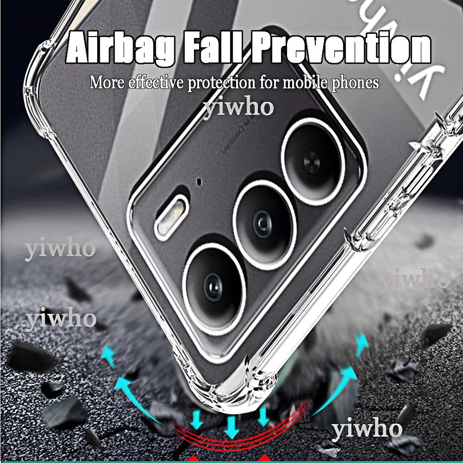 Stoßfeste Silikon Handyhülle für Realme C75 C65 C67 C63 C61 4G 5G in Transparent - Bild 3