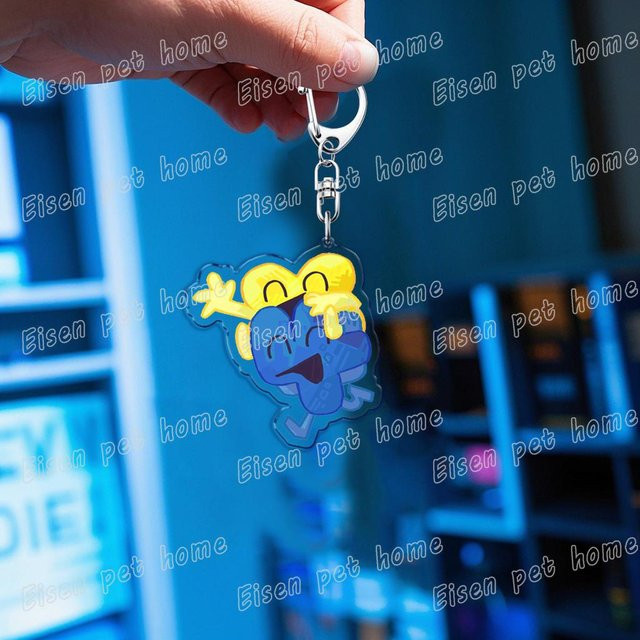CHIC STUDIO Schlüsselanhänger Cartoon Bfb Fourx, Blue, Unisex - Bild 1