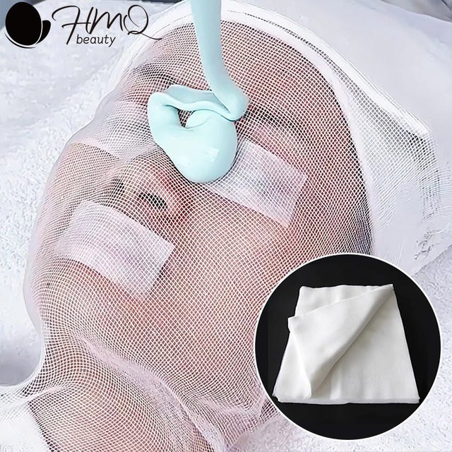 HMQ beauty Gesichtsgaze Maske, Algen, 100 Stück - Bild 1