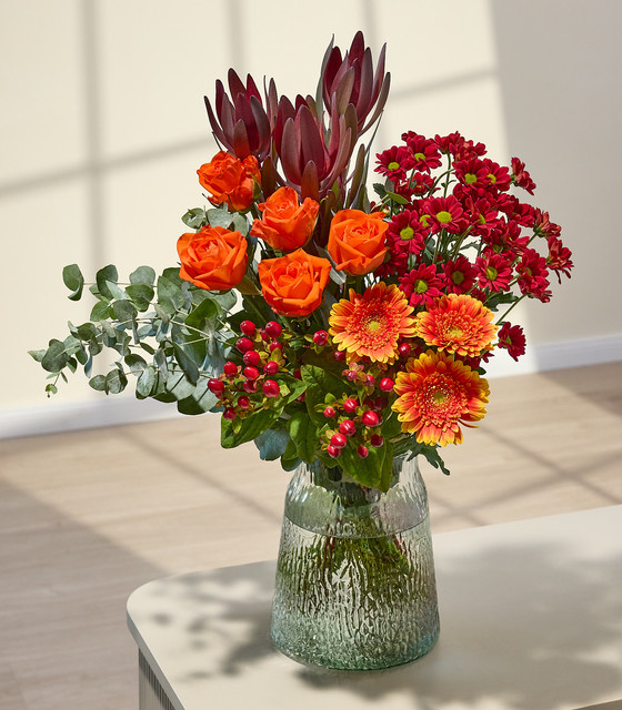 BLUME2000 Herbstblumenmix bunt tabletop - Bild 1