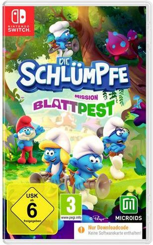 Microids Die Schlümpfe Mission Blattpest Nintendo Switch USK 6 - Bild 1