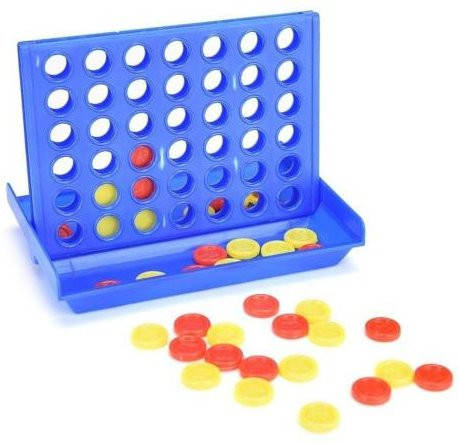 Toy Heart Vier Gewinnt, Brettspiel, Blau, Rot, Gelb