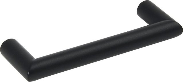 Alles im Griff Möbelgriff Pasari La aus Edelstahl in Schwarz Matt, Breite: 96 mm, Höhe: 108 mm - Bild 1