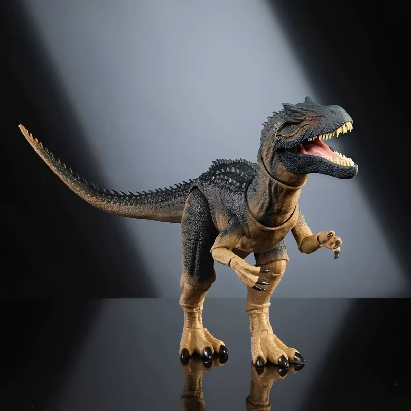 Bandai Jurassic Hammond Collection Wilder Drache Allosaurus Sicheldrache, Großer Beweglicher Dinosaurier - Bild 2