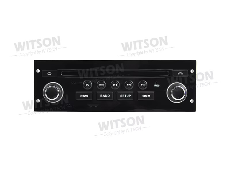 WITSON Android Autoradio mit GPS und WiFi für Peugeot 807 und Citroen C8, Carplay Multimedia Headunit, Schwarz - Bild 3