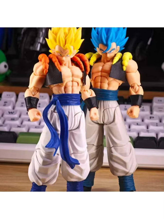 Bandai Dragon Ball Goku Körperzubehör, Puppen Kleidung, Orange/Gelb, Maßstab 1:12 - Bild 3