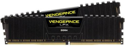 Corsair Vengeance LPX DDR4 RAM Kit 16GB 2 x 8GB 2933MHz Schwarz - Bild 1
