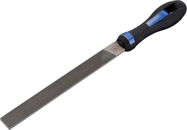 LUX-TOOLS Werkstattfeile flachstumpf in Grau, Länge: 200 mm - Bild 1