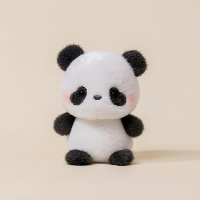 Yiran toy Kawaii Tischbegleiter Plüschtier, Tiere, 17cm - Bild 1