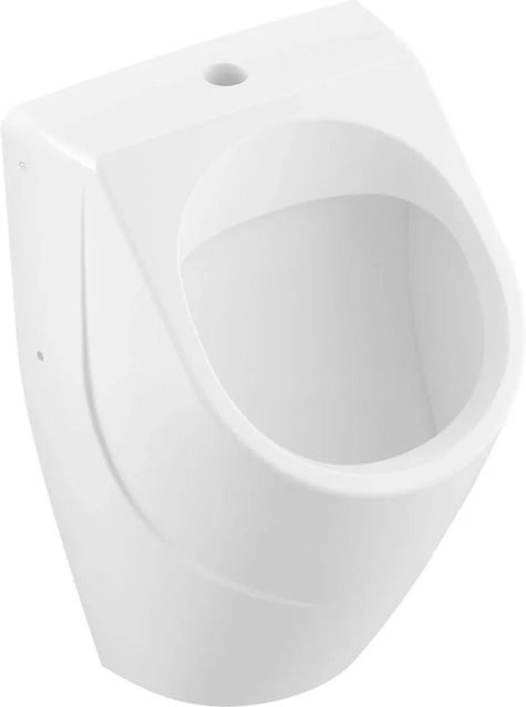 Villeroy & Boch Urinal Pisoir ONovo mit Absaugspülung Weiß aus Keramik, Wandmontage, B/H/T: 32,0 x 56,0 x 33,5 cm - Bild 1