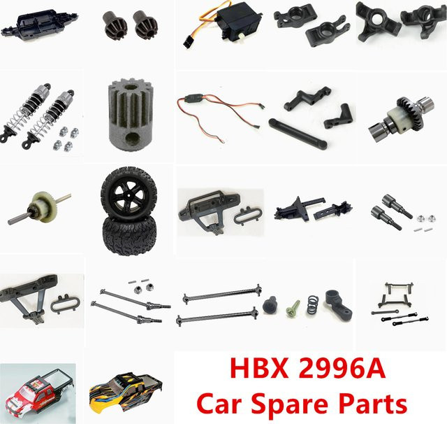 HBX 2996 2996A 1/10 RC Auto Teile, Zubehör - Bild 1