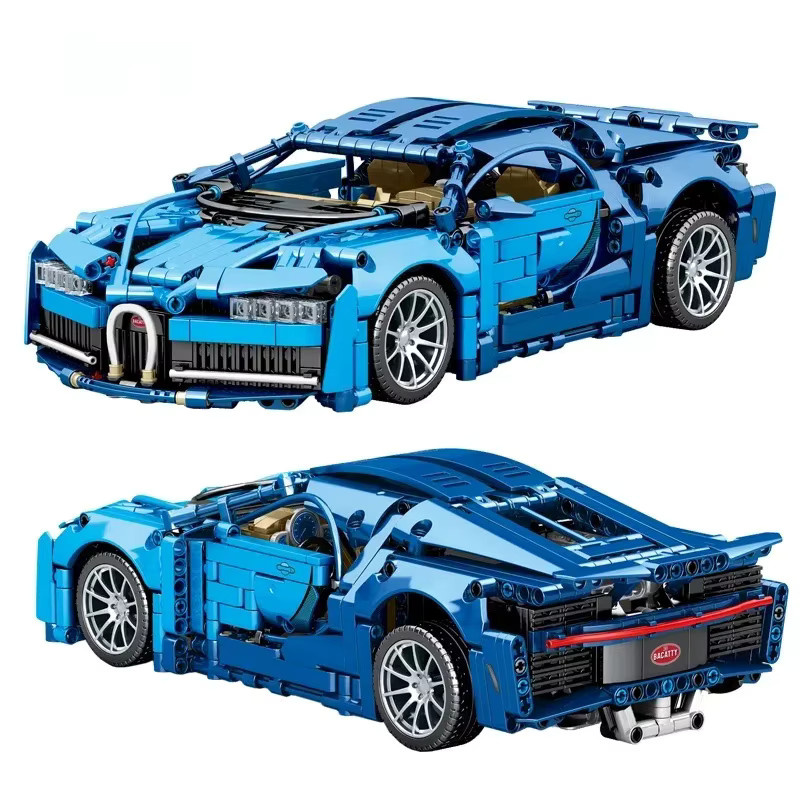 SIEZYOL Supersportwagen-Rennmodell, Baukasten, Mechanischer Hypercar-Bausatz - Bild 4