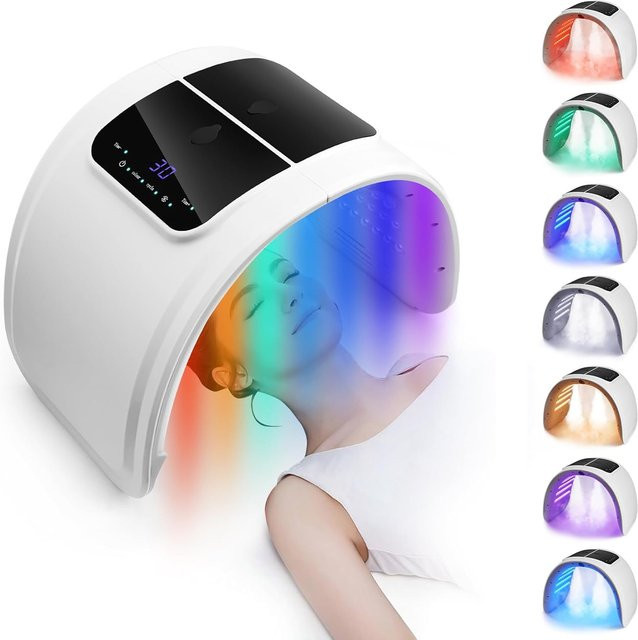 DWiusty LED-Photonen-Gerät mit Nano-Spray, Gesicht und Körper, Unisex - Bild 1