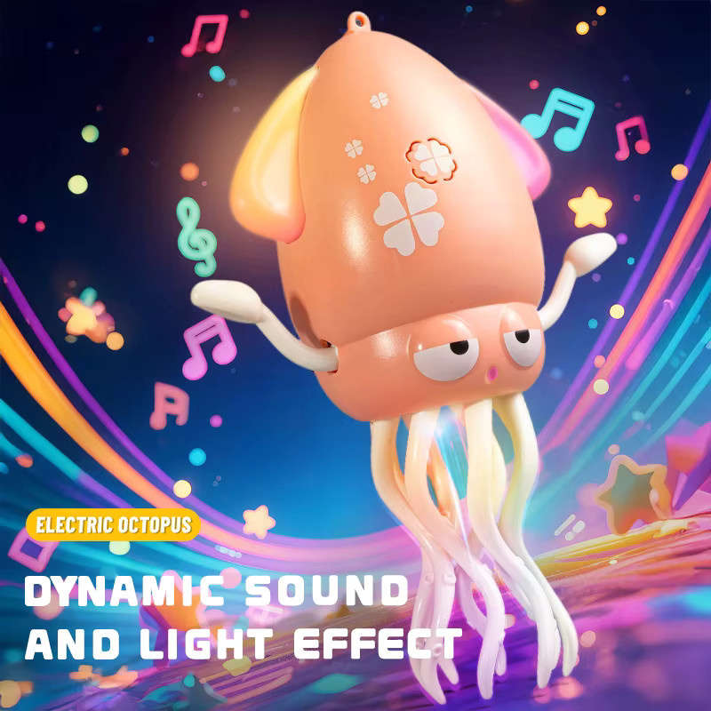 Bandai Tanzendes Tintenfisch-Spielzeug, mit Sound und Licht, ab 3 Jahre - Bild 4