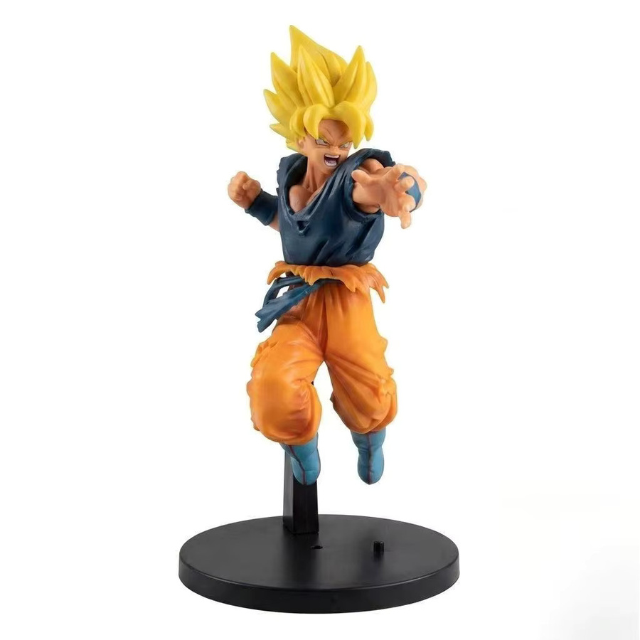 Bandai Dragon Ball Goku Super Saiyan Actionfigur, 22cm, Kunststoff - Bild 2