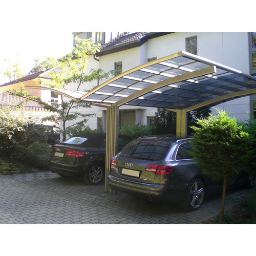 Ximax Doppelcarport Portoforte Typ 80 in Edelstahl-Look, Breite: 543 cm, Tiefe: 495,4 cm - Bild 5
